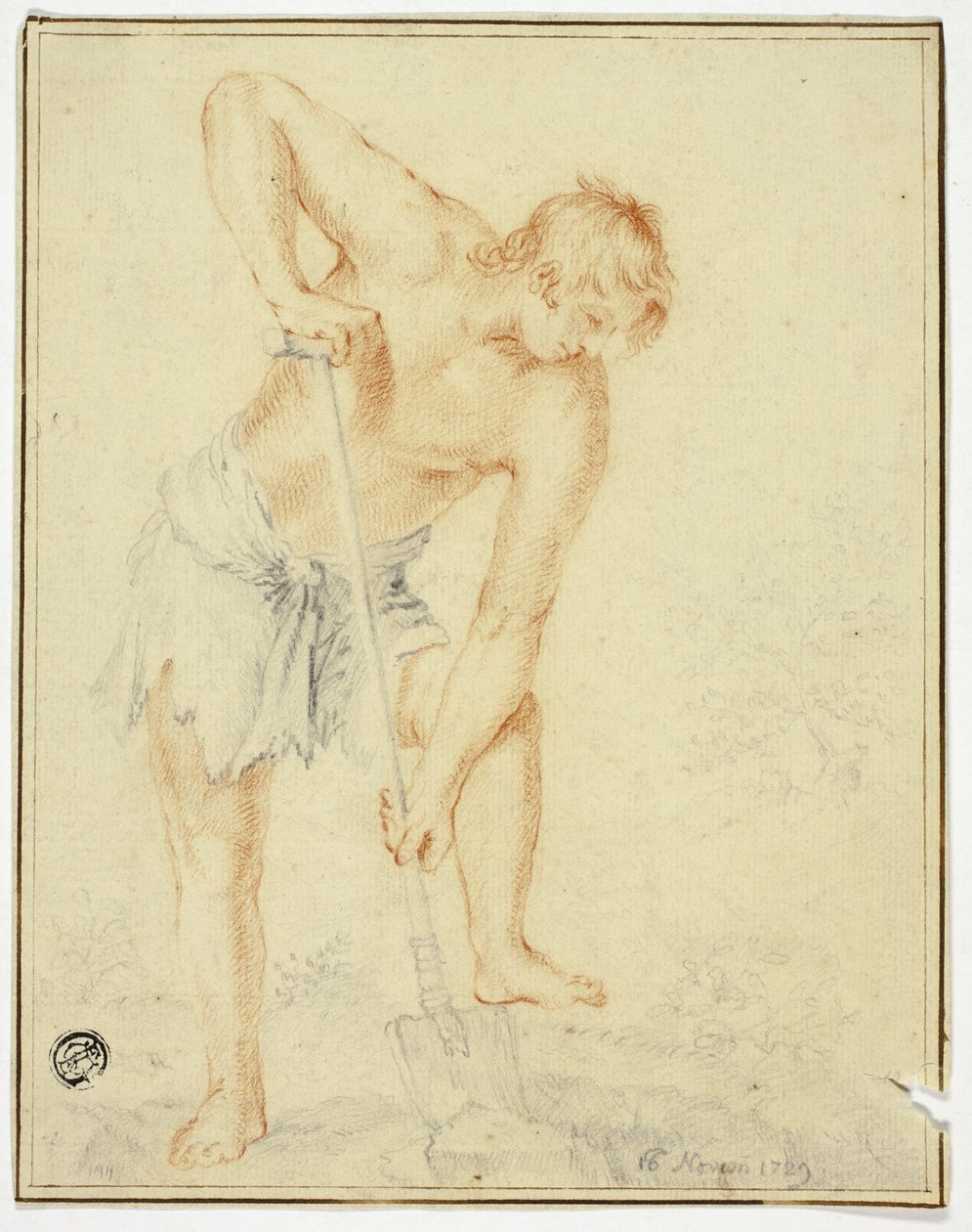 Man with Spade by called Cavaliere d