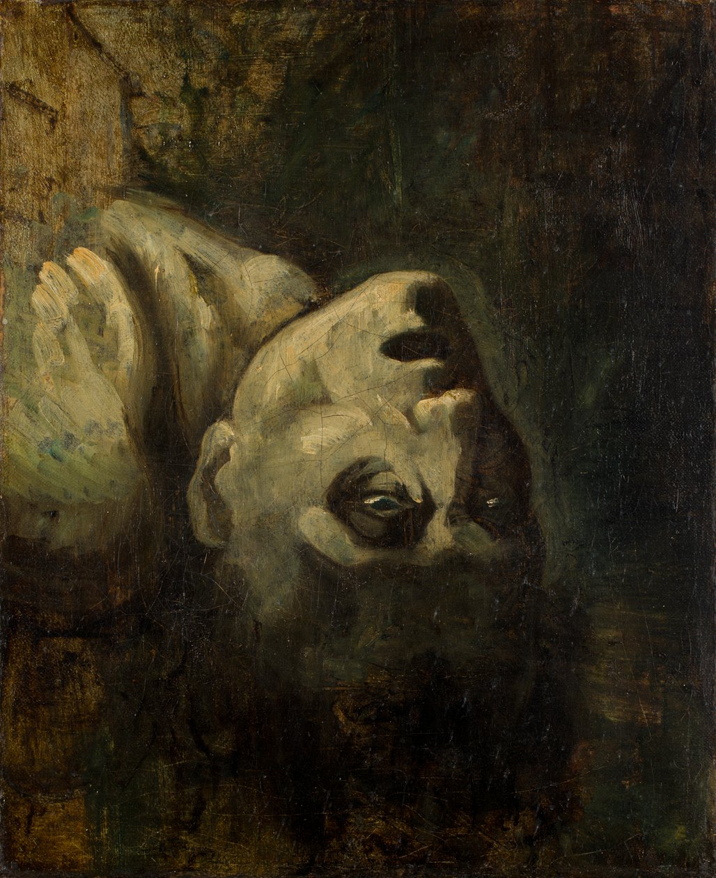Head of a Drowned Man by circle of Théodore Géricault