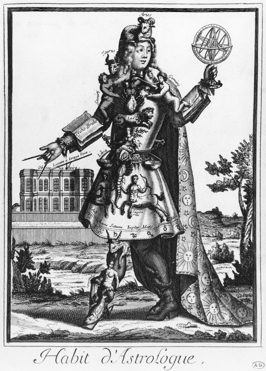 Costume for an Astrologer by Nicolas II de Larmessin