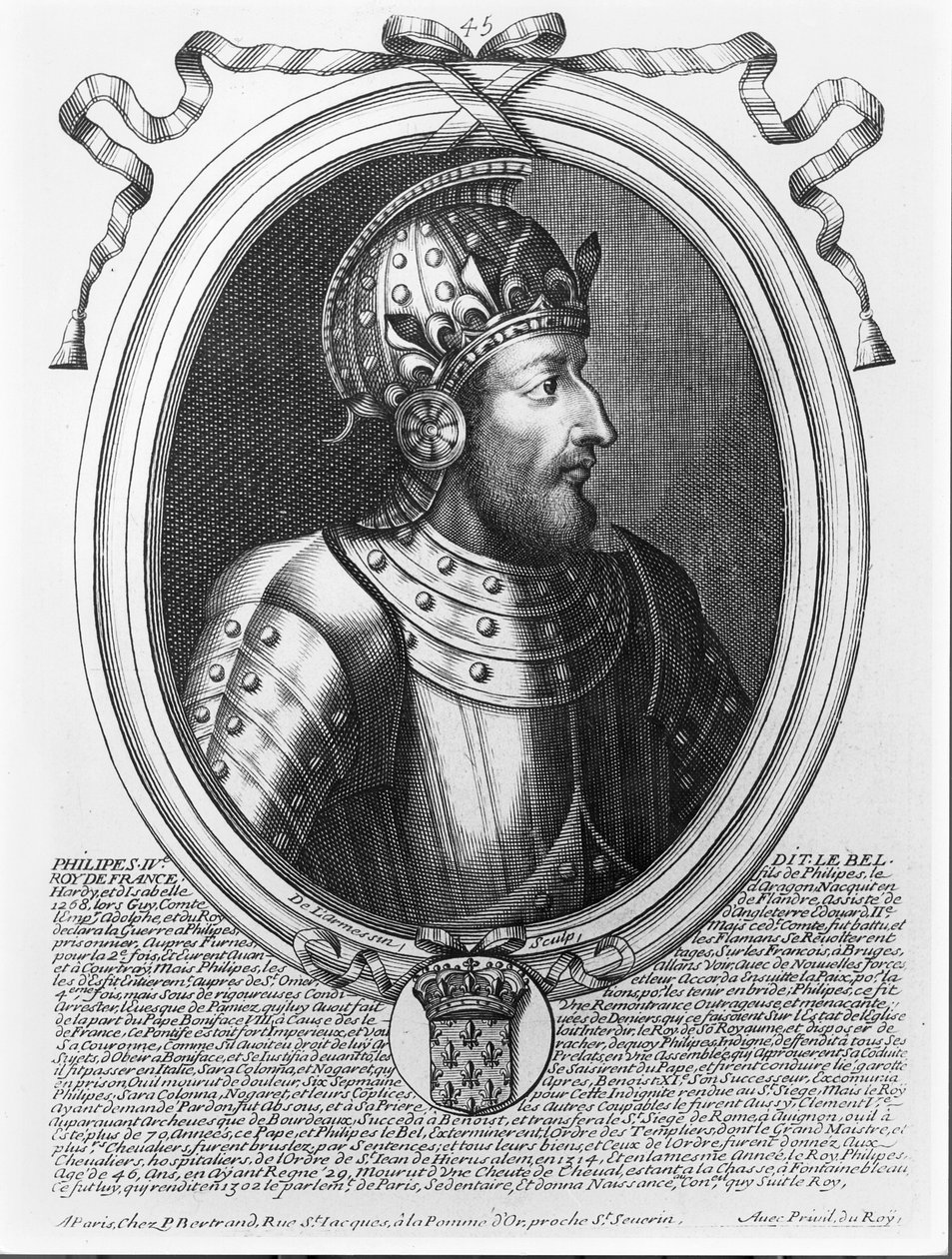 Philip IV the Fair, King of France, from 