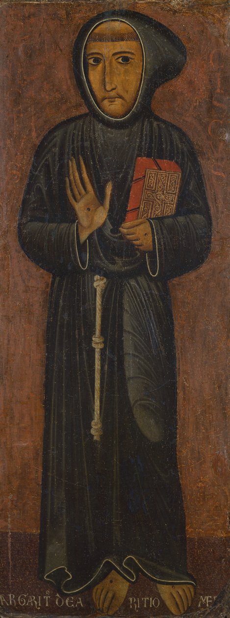 Representation of Saint Francis of Assisi by di Magnano da Arezzo Margaritone