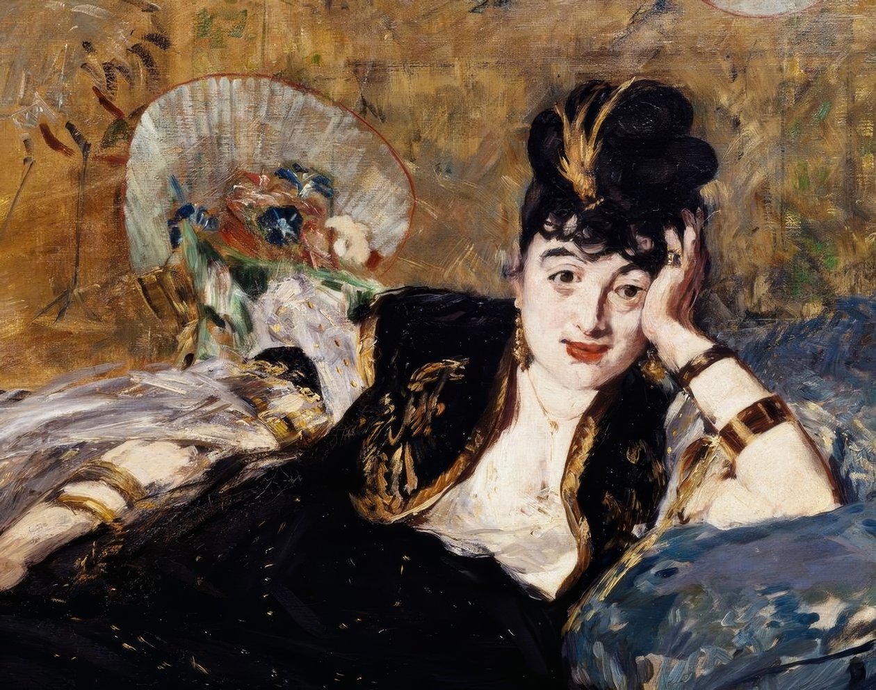 The Lady with Fans by Édouard Manet