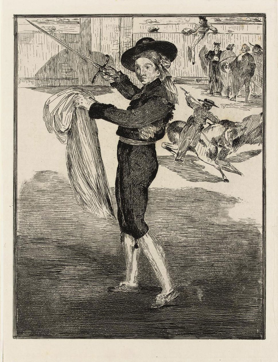 Victorine Meurand in Bullfighter Costume by Édouard Manet