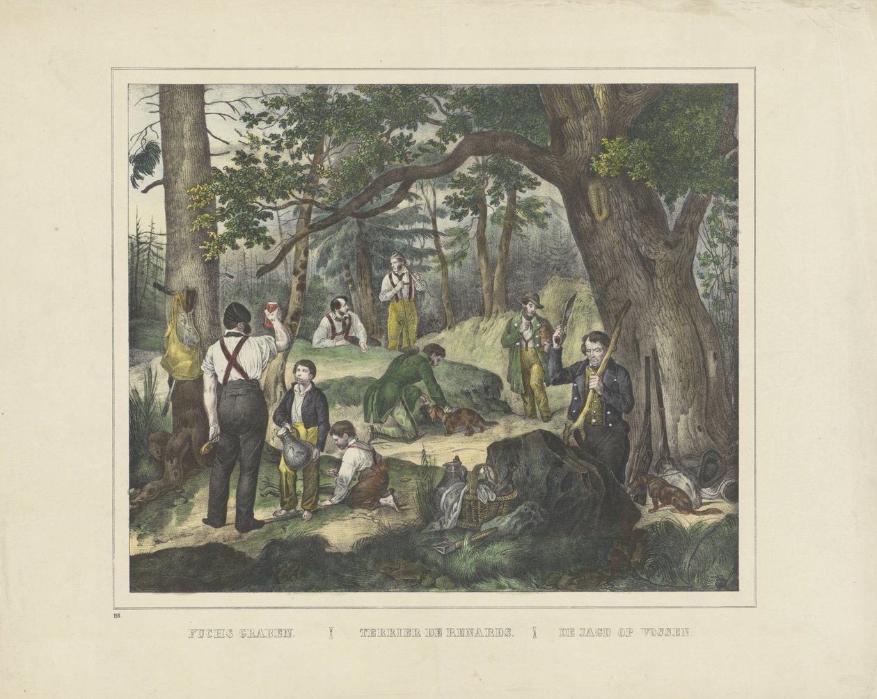 Fox Hunt by firma Joseph Scholz