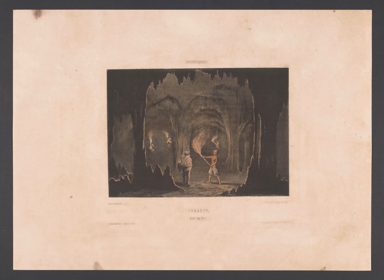 Caves of Hato by jonkheer Jacob Eduard van Heemskerck