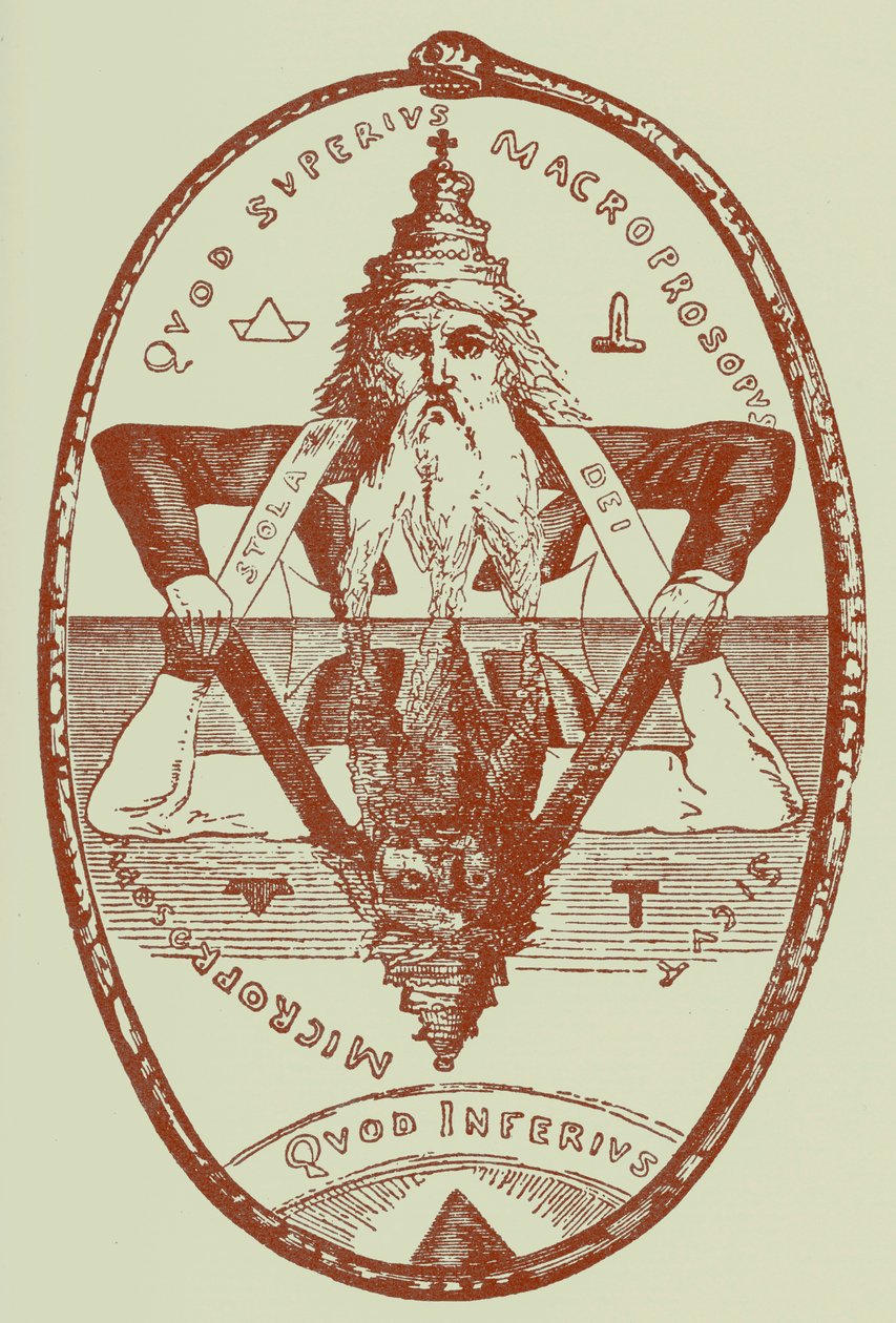 The Great Symbol of Solomon by Éliphas after Lévi