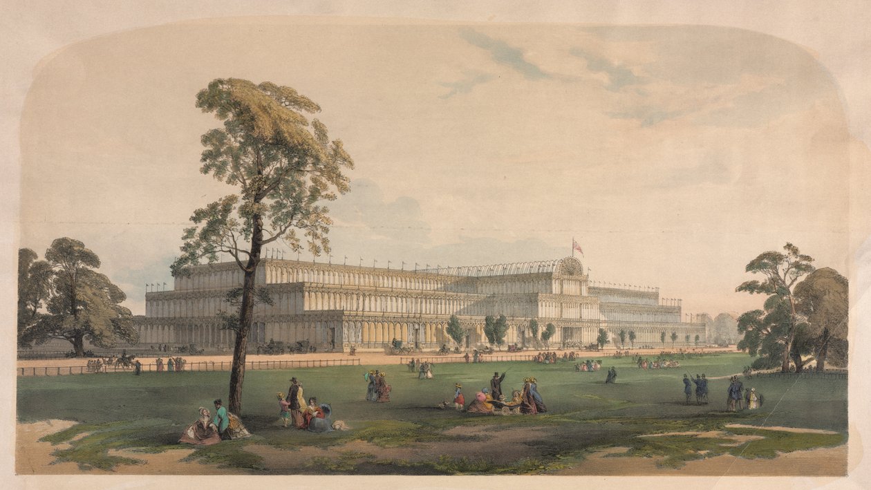The Crystal Palace by possibly by Joseph Nash