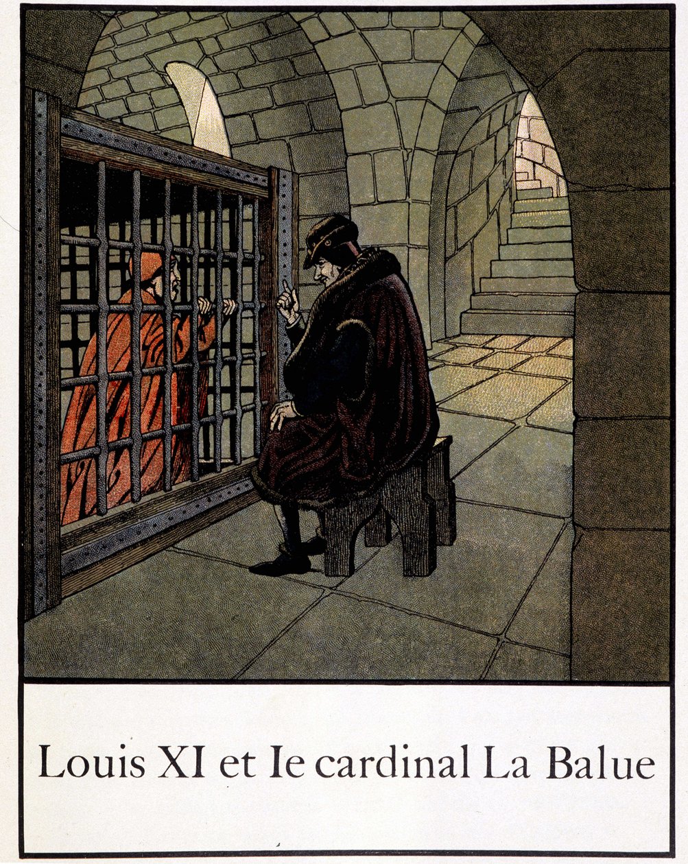 Louis XI and Cardinal La Balue - in Petite histoire de France by ...