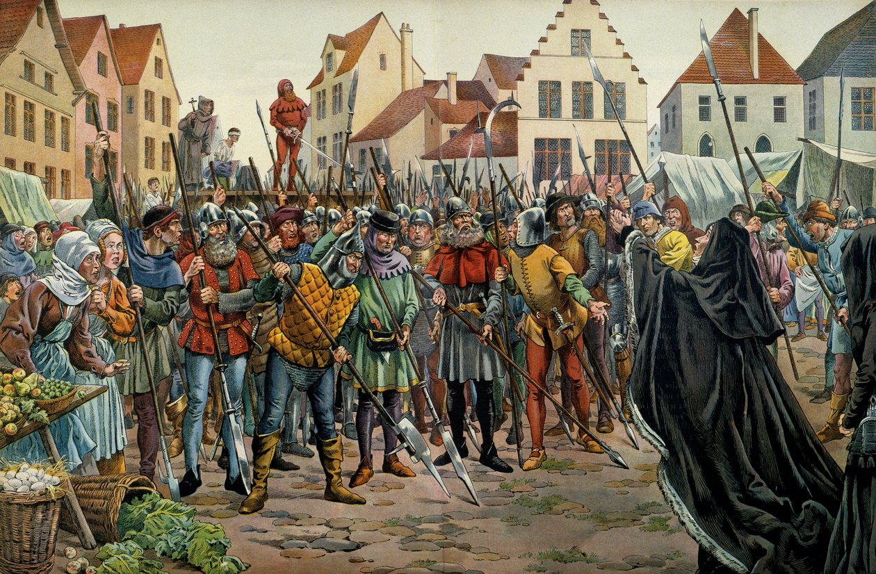Mary of Burgundy, Duchess of Burgundy Claimed Clemence for Her Advisors in 1477 by pseudonym for Onfray de Breville Jacques Job