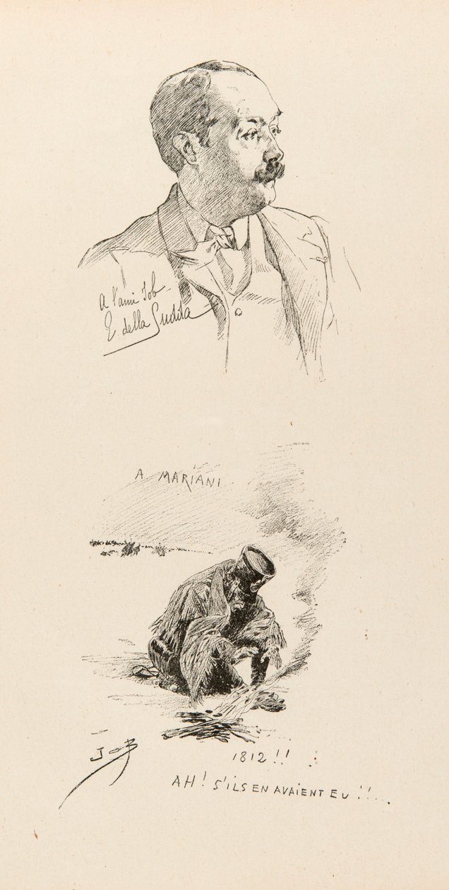 Portrait of Job by pseudonym for Onfray de Breville Jacques Job