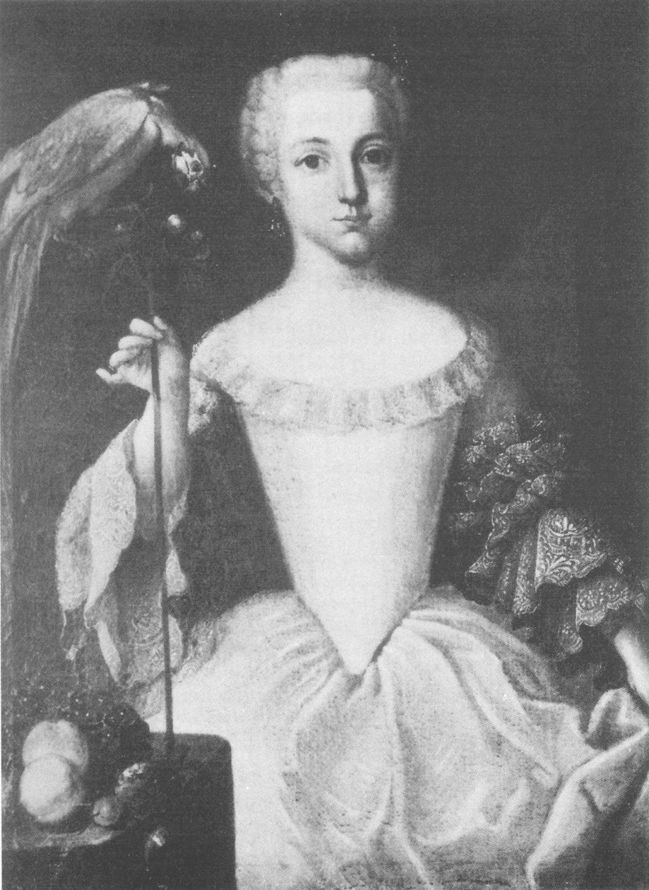 Portrait of Franziska Antonia von Falkenstein, née Franziska Antonia von Schauenburg (1744-1786) by Unknown