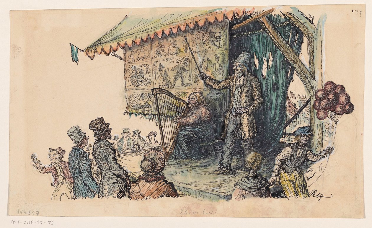 Fair Singer by unknown (signed by artist)
