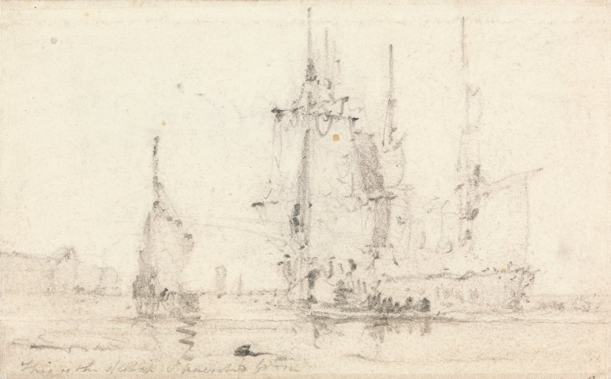 Ships near the Coast by unknown artist
formerly John Constable