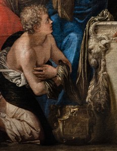 David’s Anointing (detail)