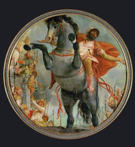 Marcus Curtius Sacrifices His Life