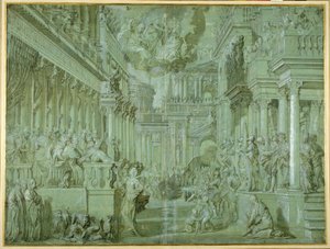 Allegory to Celebrate the Publication of the Holy League in 1571 by Veronese