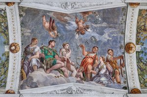The Court of Love, Room of the Conjugal Love by Veronese