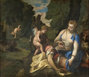 Venus Mourning Adonis by Veronese
