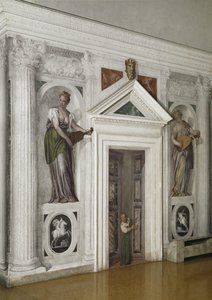 View of the Cruciform Room, circa 1561