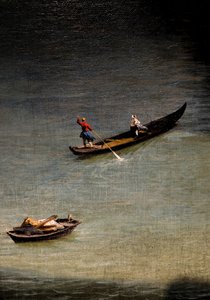 View from Palazzo Balbi towards the Rialto Bridge