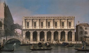The Bridge of Sighs by Canaletto