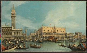 The Molo, Venice, from the Bacino di San Marco