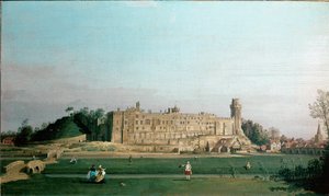 View of Warwick Castle by Canaletto