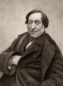 Gioachino (Antonio) Rossini (1792-1868) Italian composer. From a photograph by Nadar, pseudonym of Gaspard-Felix Tournachon (1820-1910) by (1820 1910) Nadar