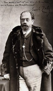 Portrait of Emile Zola (1840-1902) by Nadar by Nadar
