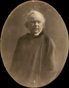 Portrait of the Painter Honoré Daumier (b/w photo) by Nadar