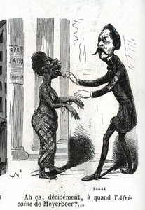 When is Giacomo Meyerbeer African?