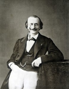 Portrait of Jacques Offenbach (1819-1880), German composer, naturalized French by Nadar