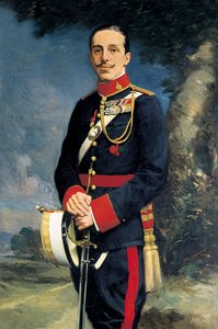 Portrait of Alfonso XIII, King of Spain by Kaulak