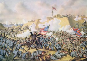 Capture of Fort Fisher by (after) American School
