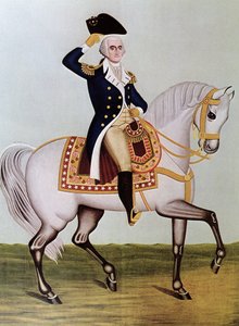 George Washington on horseback