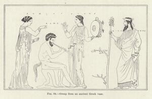 Group from an Ancient Greek Vase