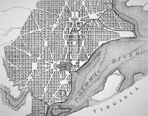 Plan of the City of Washington as originally laid out in 1793