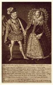 Henry Stuart Lord Darnley, Mary Queen Of Scots by (after) English School
