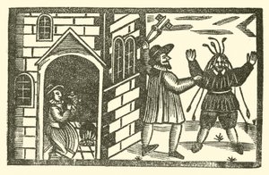 Illustration for The Roxburghe Ballads by (after) English School
