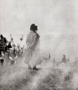 Napoleon before Moscow by (after) English School