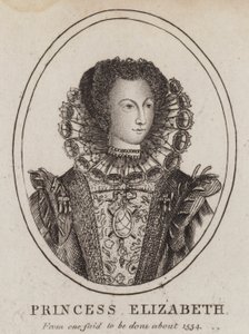 Princess Elizabeth, daughter of King Henry VIII and Anne Boleyn by (after) English School