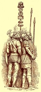 Roman soldiers, illustration for 