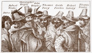 The Gunpowder Plot Conspirators, After a 1606 Engraving