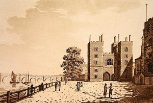 View of Lambeth Palace, c.1800
