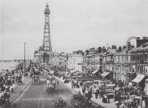 Central Promenade, Blackpool by (after) English photographer