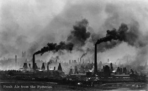 Fresh Air from the Potteries by (after) English photographer