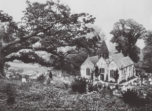 Ribbesford from Church Hill by (after) English photographer