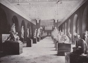 Sculpture Hall, Victoria and Albert Museum by (after) English photographer