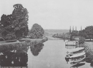 The Severn from Stourport Bridge by (after) English photographer