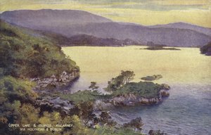 Upper Lake and Islands, Killarney by (after) English photographer